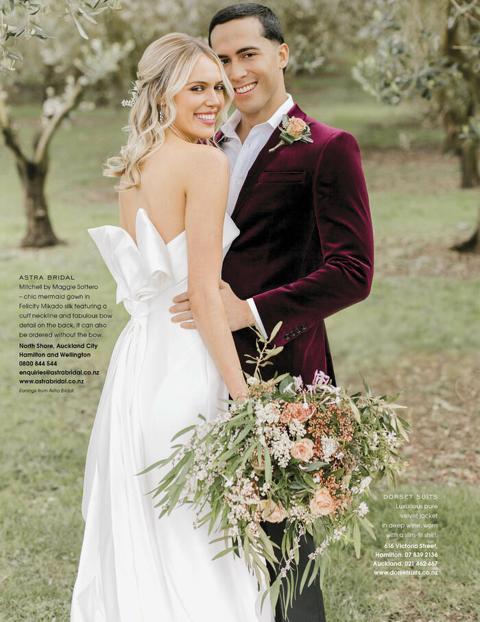 As featured in Bride and Groom Magazine